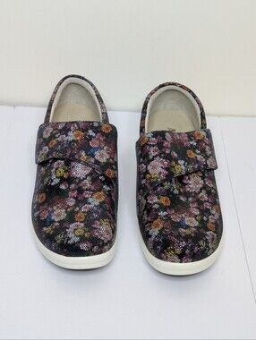 Alegria Qin Comfort Shoes Garland Floral 9.5/10 Women